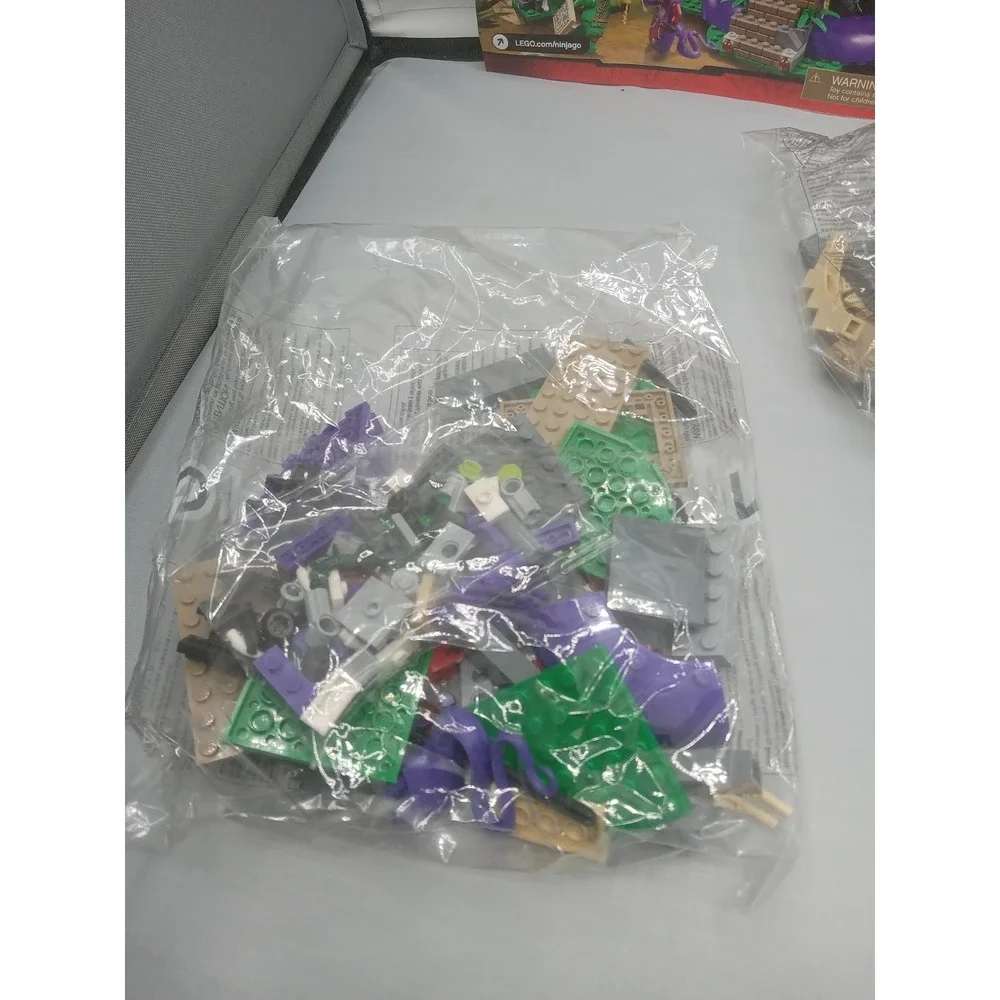 LEGO NINJAGO Enter the Serpent 70749 In 2015 U Retired Not Complete Read Bag 2&3